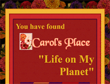 Tablet Screenshot of carolabbott.net